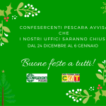 Buone feste da Confesercenti Pescara